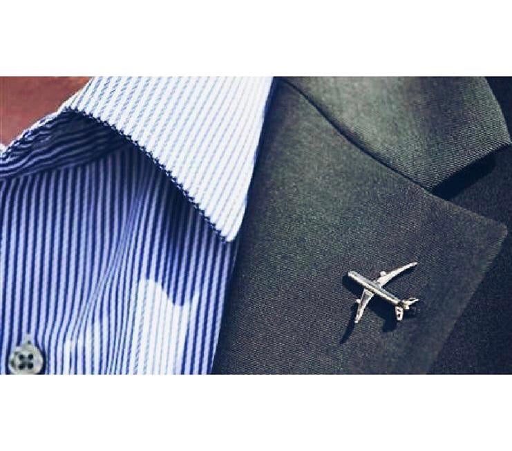 Aeroplane Brooch
