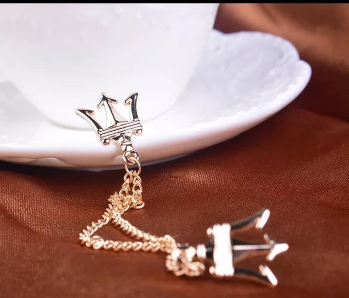 Trishul Collar Chain