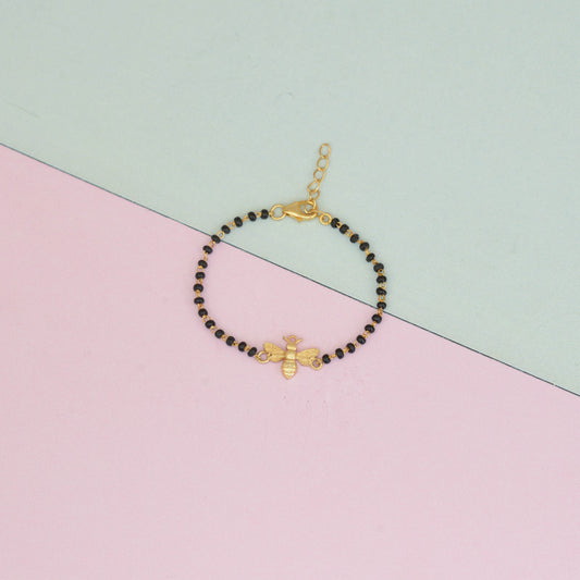 Golden Dragonfly Bracelet